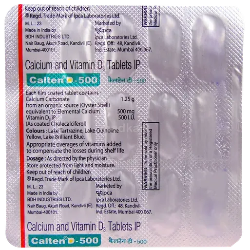 calten d tablet 15's